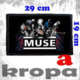 Naszywka duża na ubranie MUSE