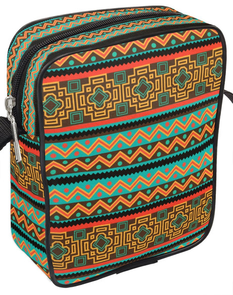 Torba Listonoszka Wzory azteckie 01 Dodaj Napis!