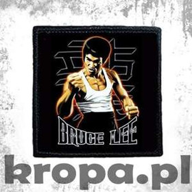 Naszywka  KING BRUCE LEE KARATE MISTRZ 01