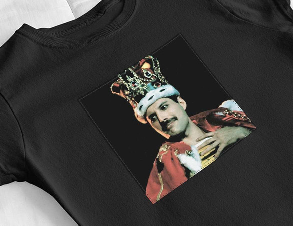 Bluzka damska z naszywką Queen Freddie Mercury 2