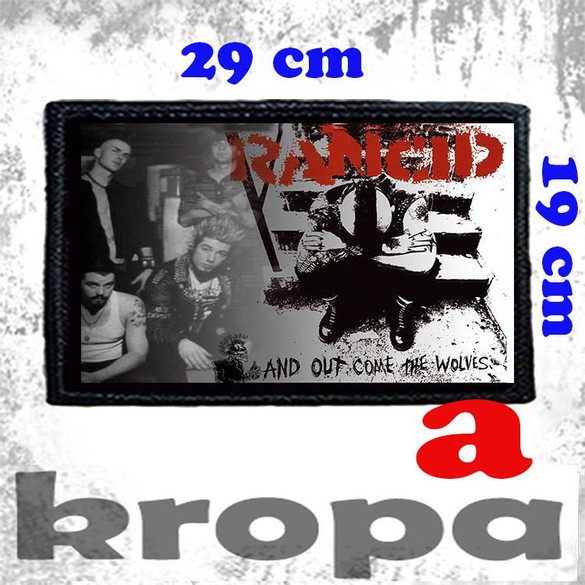 Naszywka duża na ubranie RANCID