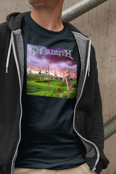 Koszulka z naszywką Megadeth Southanasia