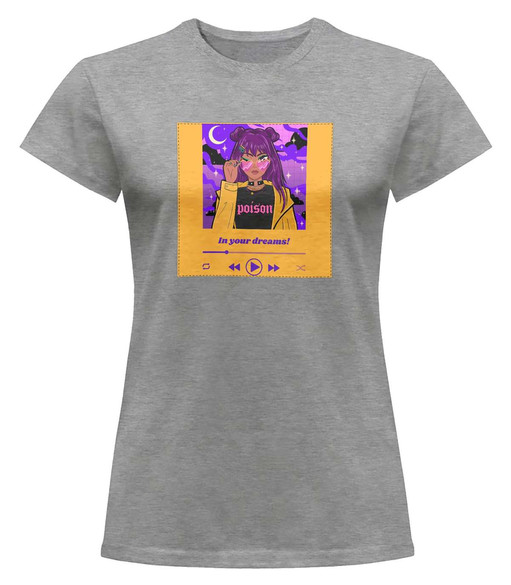 Bluzka damska z naszywką In your dreams