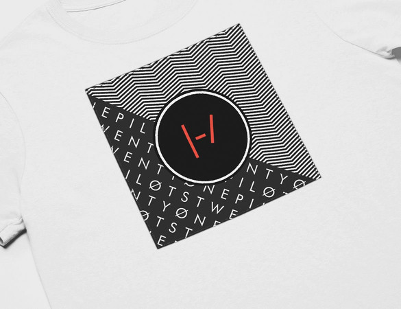 Koszulka z naszywką Twenty One Pilots 06