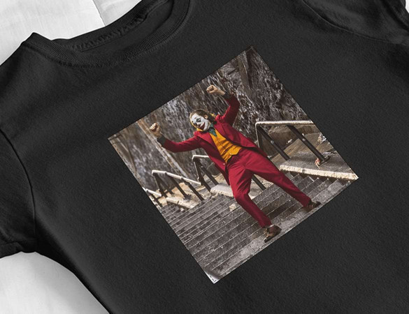 Bluzka damska z naszywką Joker Dance 01