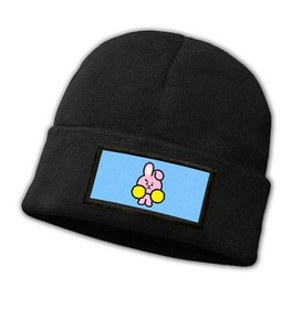 Czapka zimowa z naszywką BTS K-POP BT21 COOKY