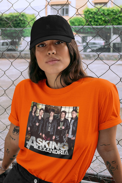 Koszulka z naszywką Asking Alexandria 1