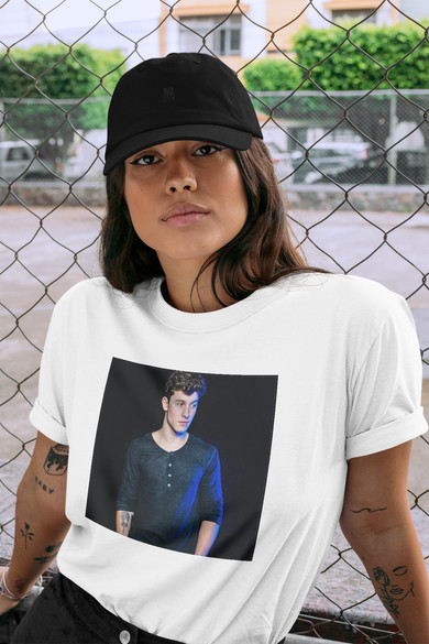 Koszulka z naszywką Shawn Mendes 03