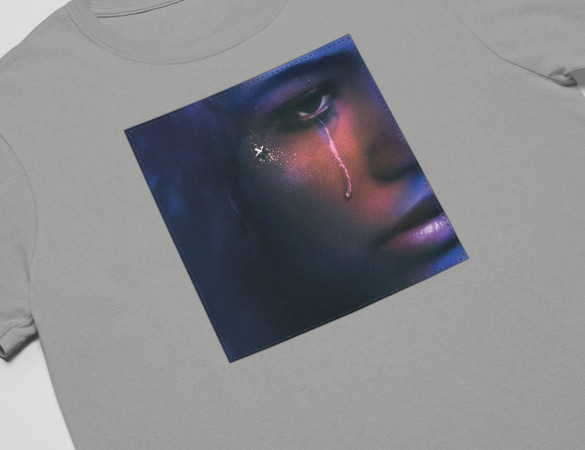 Koszulka z naszywką Euphoria Poster