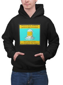 Bluza z naszywką PIWO JEST DOBRE...