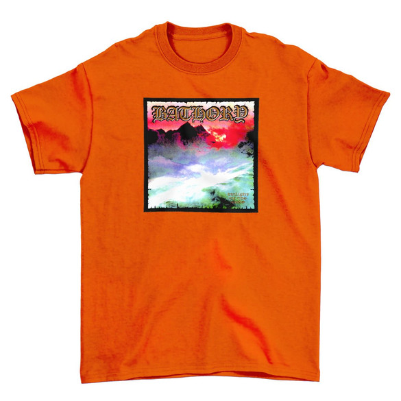 Koszulka z naszywką BATHORY 01