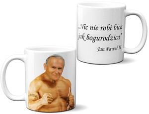 Kubek Jan Paweł 2 Nic nie robi bica ..