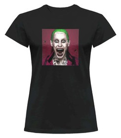 Bluzka damska z naszywką Joker Jared Leto Scream