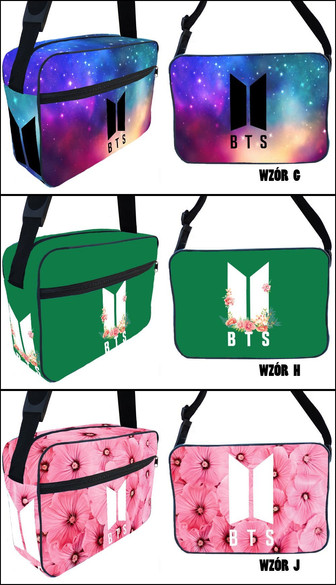 Torba na ramię BTS FULLPRINT