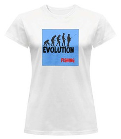 Bluzka damska z naszywką Evolution