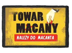 Naszywka TOWAR MACANY NALEŻY DO MACANTA