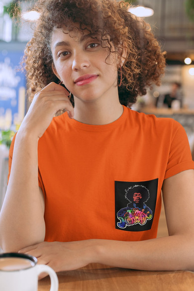 Koszulka z kieszonką JIMI HENDRIX