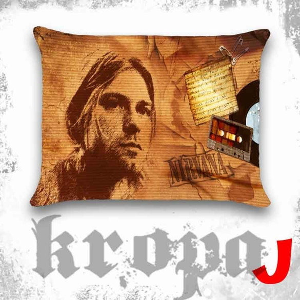 Poduszka NIRVANA  duża 58 cm 38 cm