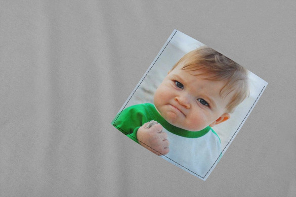 Koszulka z kieszonką SUCCESS KID