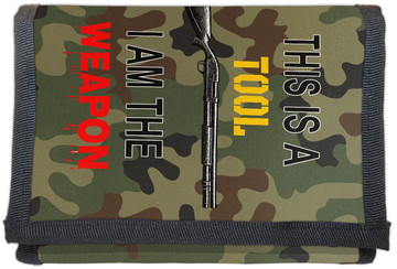 Portfel dla strzelca To tylko narzędzie, Ja jestem bronią