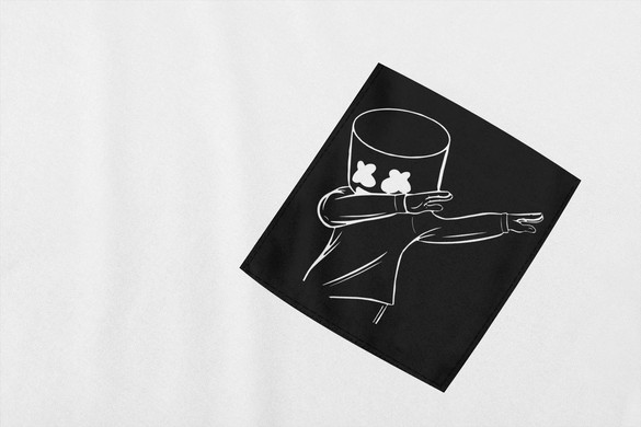 Koszulka z kieszonką MARSHMELLO