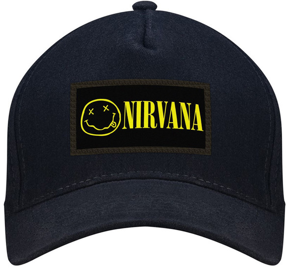 Czapka NIRVANA bejsbolówka z naszywką