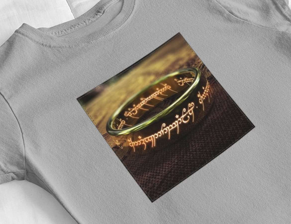 Bluzka damska z naszywką Lord of the Rings –Ring