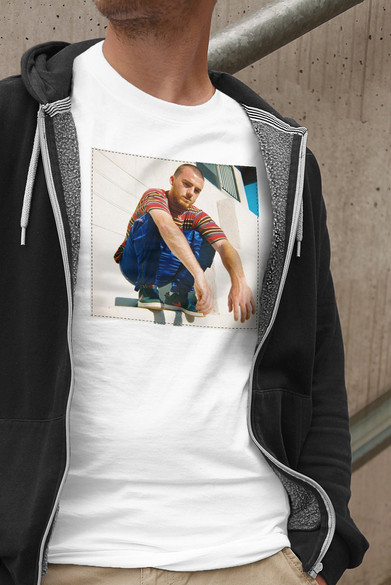 Koszulka z naszywką Euphoria Fezco