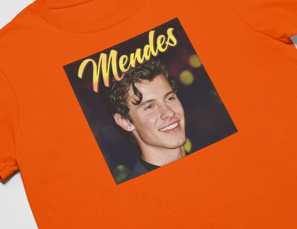 Koszulka z naszywką Shawn Mendes 05