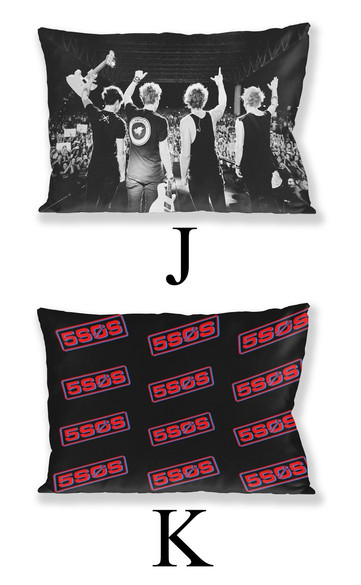 Zestaw 5 SECONDS OF SUMMER poduszka+kubek +GRATIS!