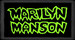 Naszywka MARILYN MANSON