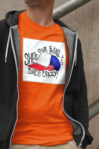 Koszulka z naszywką Stranger Things Cap