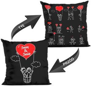 Poduszka na Walentynki DODAJ NAPIS
