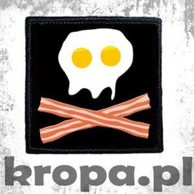 Naszywka EGGS&BACON SKULL 02