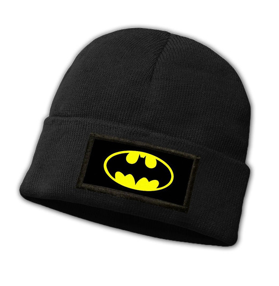 Czapka zimowa z naszywką BATMAN