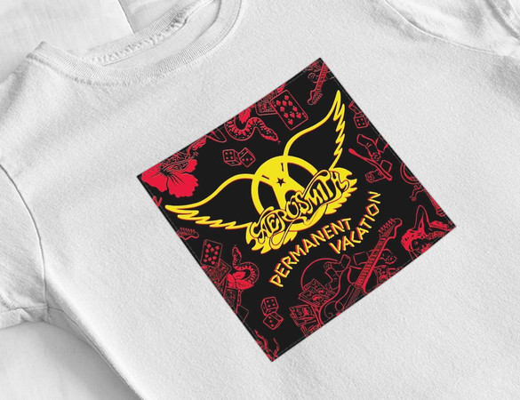 Bluzka damska z naszywką AEROSMITH