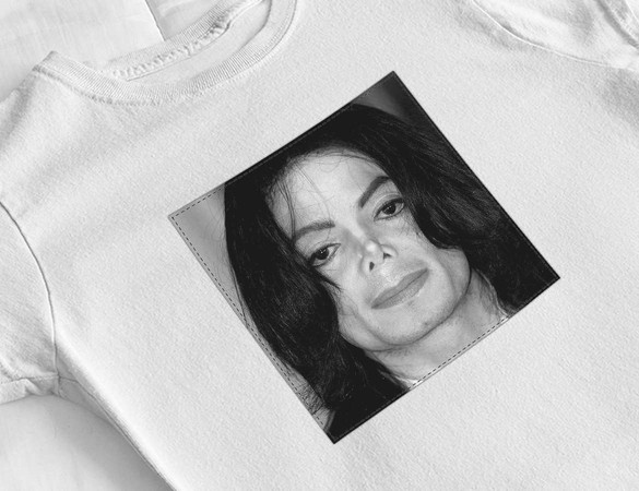 Bluzka damska z naszywką Michael Jackson 06