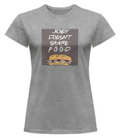 Bluzka damska z naszywką Friends food