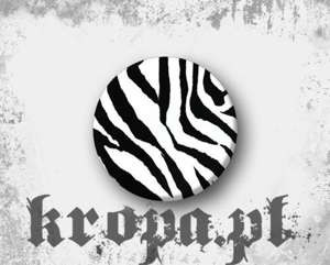 Przypinka ZEBRA