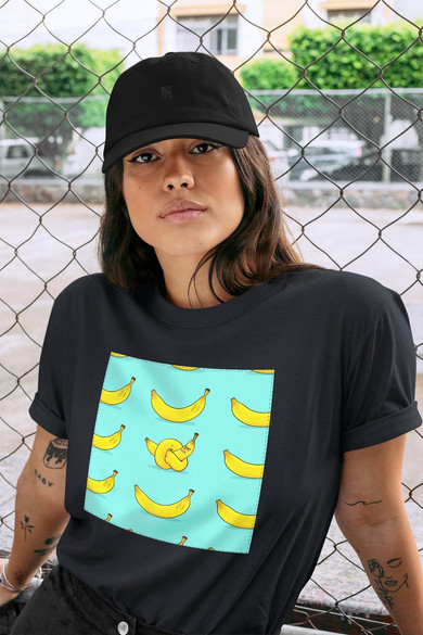 Koszulka z naszywką Banana