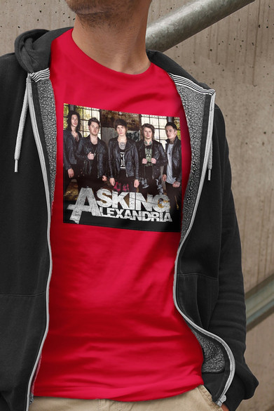 Koszulka z naszywką Asking Alexandria 1