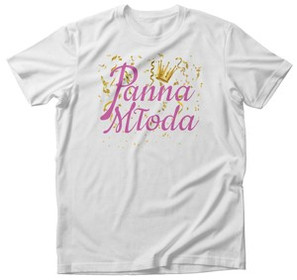 Koszulka PANNA MŁODA DODAJ NAPIS