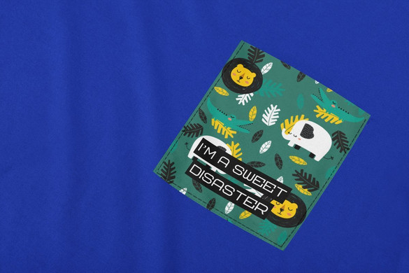 Koszulka z kieszonką SWEET DISASTER