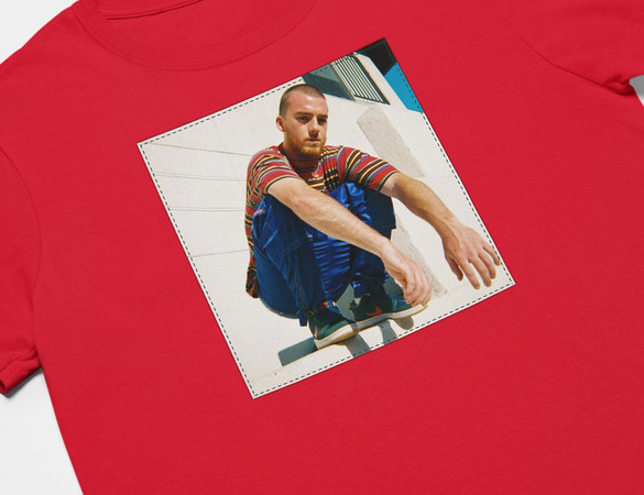 Koszulka z naszywką Euphoria Fezco