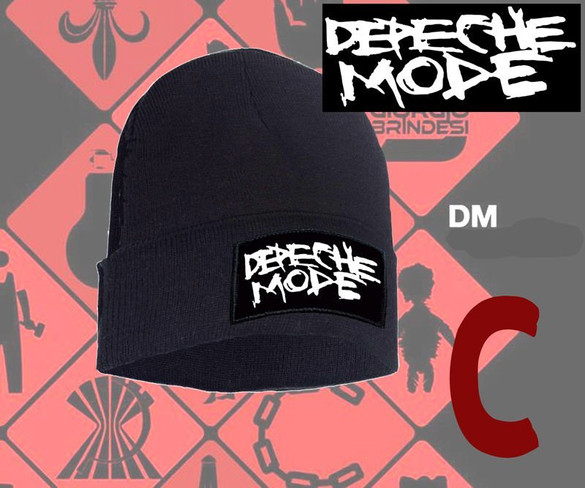 Czapka zimowa z naszywką DEPECHE MODE