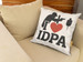 Poduszka dla strzelca I LOVE IDPA 40x40cm