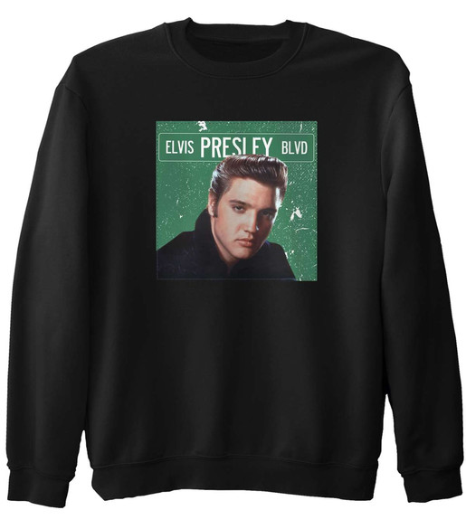 Bluza z naszywką Elvis Presley 03