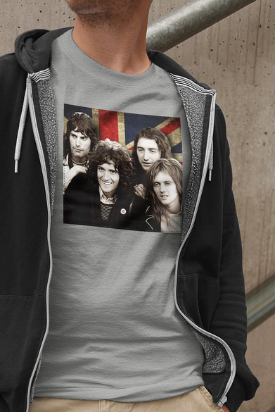 Koszulka z naszywką Queen Zespół