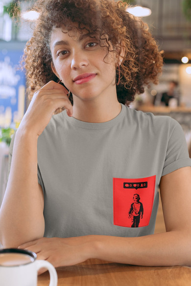 Koszulka z kieszonką BANKSY 02