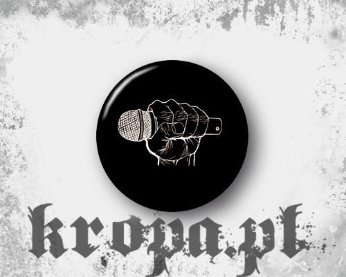 Przypinka - MICROPHONE